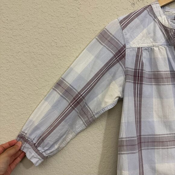 PATAGONIA W's Settlers Top Plaid in Romany Tundra Purple - Picture 4 of 12